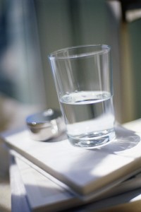 Glass of Water in Sunlight ca. 2000