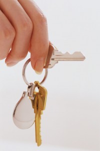 Hand Holding Set of Keys