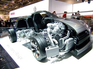 By Alan_D from Crawley, United Kingdom (Nissan GTR Cutaway) [CC BY 2.0 (http://creativecommons.org/licenses/by/2.0)], via Wikimedia Commons